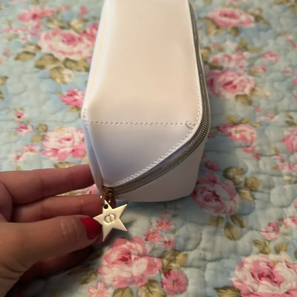 NEW Small White Rectangle Cosmetic Pouch Case